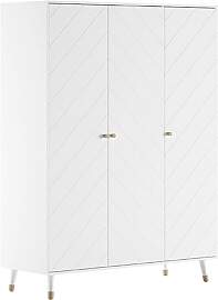 Kleiderschrank VIPACK, weiß, B:150cm H:200,3cm