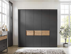 Kleiderschrank WIEMANN "Acapulco", grau