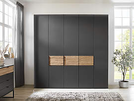 Kleiderschrank WIEMANN "Acapulco", grau