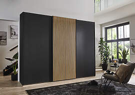 Kleiderschrank WIEMANN "Denver", grau