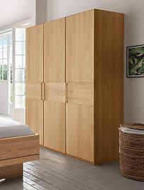 Kleiderschrank WIEMANN "Kiruna", braun