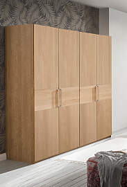 Kleiderschrank WIEMANN "Kiruna", braun