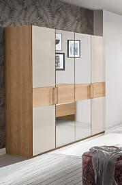 Kleiderschrank WIEMANN "Kiruna", braun