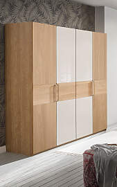 Kleiderschrank WIEMANN "Kiruna", braun
