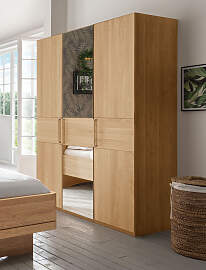 Kleiderschrank WIEMANN "Kiruna", braun