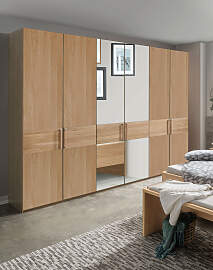 Kleiderschrank WIEMANN "Kiruna", braun