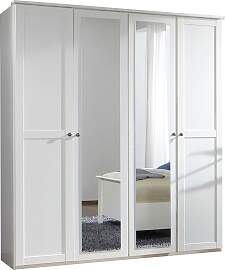 Kleiderschrank WIMEX "Chalet", weiß,