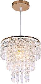 Kleine Gold-Kronleuchter Flush Mount Kronleuchter