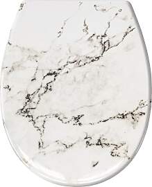 Kleine Wolke 1843901075 Marble WC-Sitz, Duroplast, 
