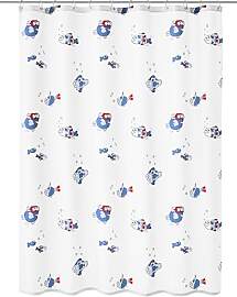 Kleine Wolke Duschvorhang Freddy, 180 x 200 cm,