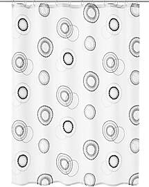 Kleine Wolke Duschvorhang Luna, 180 x 200 cm,
