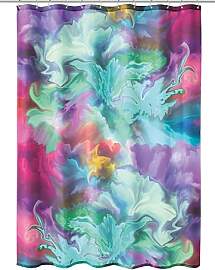 Kleine Wolke Duschvorhang Textil, Fusion