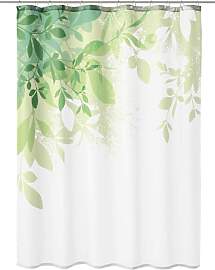 Kleine Wolke Floresta Duschvorhang TXT Grün,