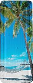 Kleine Wolke Wanneneinlage Bahamas mit 36x92 cm