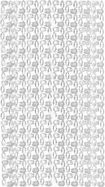 Kleine Wolke Wanneneinlage Ivy, PVC, Clear, 39x 69 