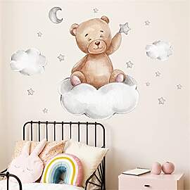 Kleiner Bär Wandaufkleber Kinderzimmer Deko,