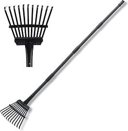 Kleiner Gardena Laubrechen Mit Stiel, 11 Zinken