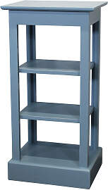 Kleines Vintage Regal Blau Shabby Chic