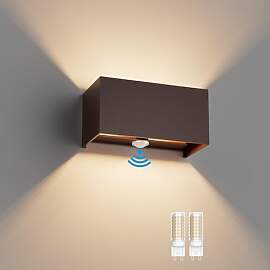Klighten 18W Außenwandleuchte mit Bewegungsmelder 