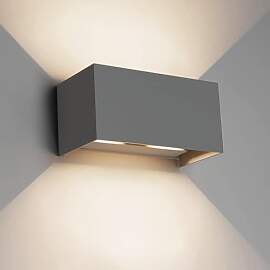 Klighten 24W LED Wandleuchte Innen/Außen,4000K