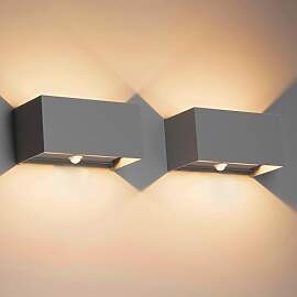 Klighten 2PCS, 24W Aussenlampe mit
