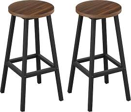 Klihome Barhocker 2er Set, Barstühle mit