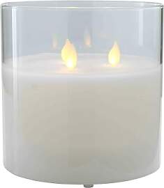 Klocke Dekorationsbedarf LED Kerze mit Timer & 