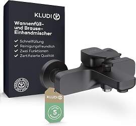 KLUDI-X3 Badewannenarmatur für 2 Verbraucher,