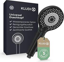 KLUDI-X3 Universal Duschkopf wassersparend als