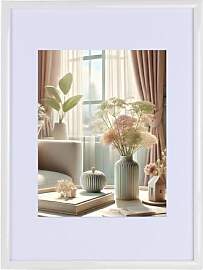 KM FOTO New Lifestyle Kunststoff Bilderrahmen mit