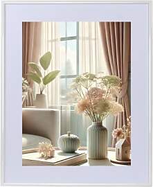 KM FOTO New Lifestyle Kunststoff Bilderrahmen mit