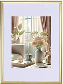 KM FOTO New Lifestyle Kunststoff Bilderrahmen mit
