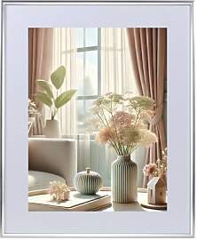 KM FOTO New Lifestyle Kunststoff Bilderrahmen mit