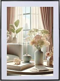 KM FOTO New Lifestyle Kunststoff Bilderrahmen mit