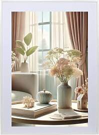 KM FOTO New Lifestyle Kunststoff Bilderrahmen mit