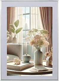 KM FOTO New Lifestyle Kunststoff Bilderrahmen mit