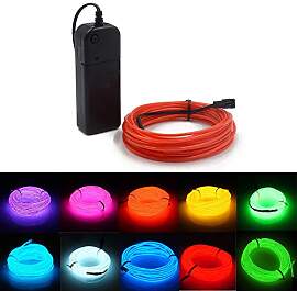 Kmruazre El Draht, El Wire Neonlichtschnur mit