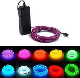 Kmruazre El Wire Flexible Neonlicht