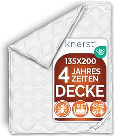 KNERST® Bettdecke 135x200 cm - 4 Jahreszeiten