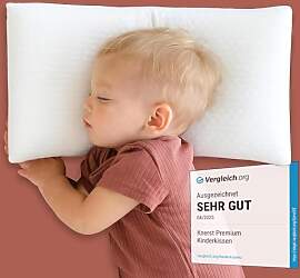 KNERST® Kinderkopfkissen - Ergonomisches Kissen