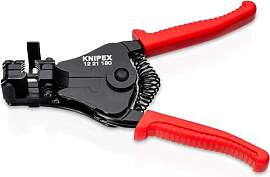 KNIPEX Abisolierzange mit Formmessern schwarz