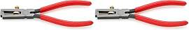 KNIPEX Abisolierzange mit Öffnungsfeder,