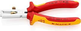 KNIPEX Abisolierzange mit Öffnungsfeder,