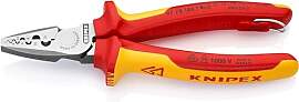 KNIPEX Crimpzange für Aderendhülsen in Blister
