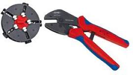 KNIPEX MultiCrimp Crimpzange mit Wechselmagazin