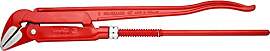 KNIPEX Rohrzange 45° rot pulverbeschichtet 570