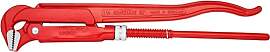 KNIPEX Rohrzange 90° rot pulverbeschichtet 420