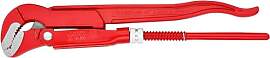 KNIPEX Rohrzange S-Maul rot pulverbeschichtet 320
