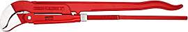 KNIPEX Rohrzange S-Maul rot pulverbeschichtet 680