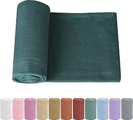 Knirose Pucktuch Baby Musselin Babydecke Swaddle